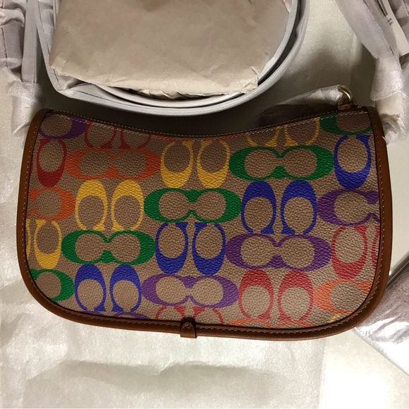Coach Rainbow Swinger Bag ONLY - Picture 3 of 7